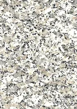A close up of the granite surface