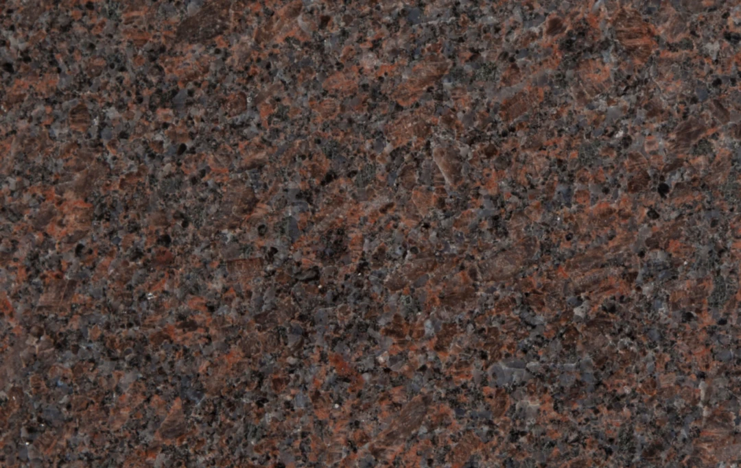 A close up of the granite surface